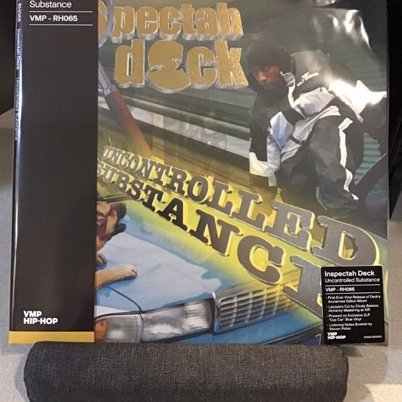 Inspectah Deck Uncontrolled Substance 2-LP ~ Exclusive Colored Vinyl ~Brand New! - Picture 2 of 3